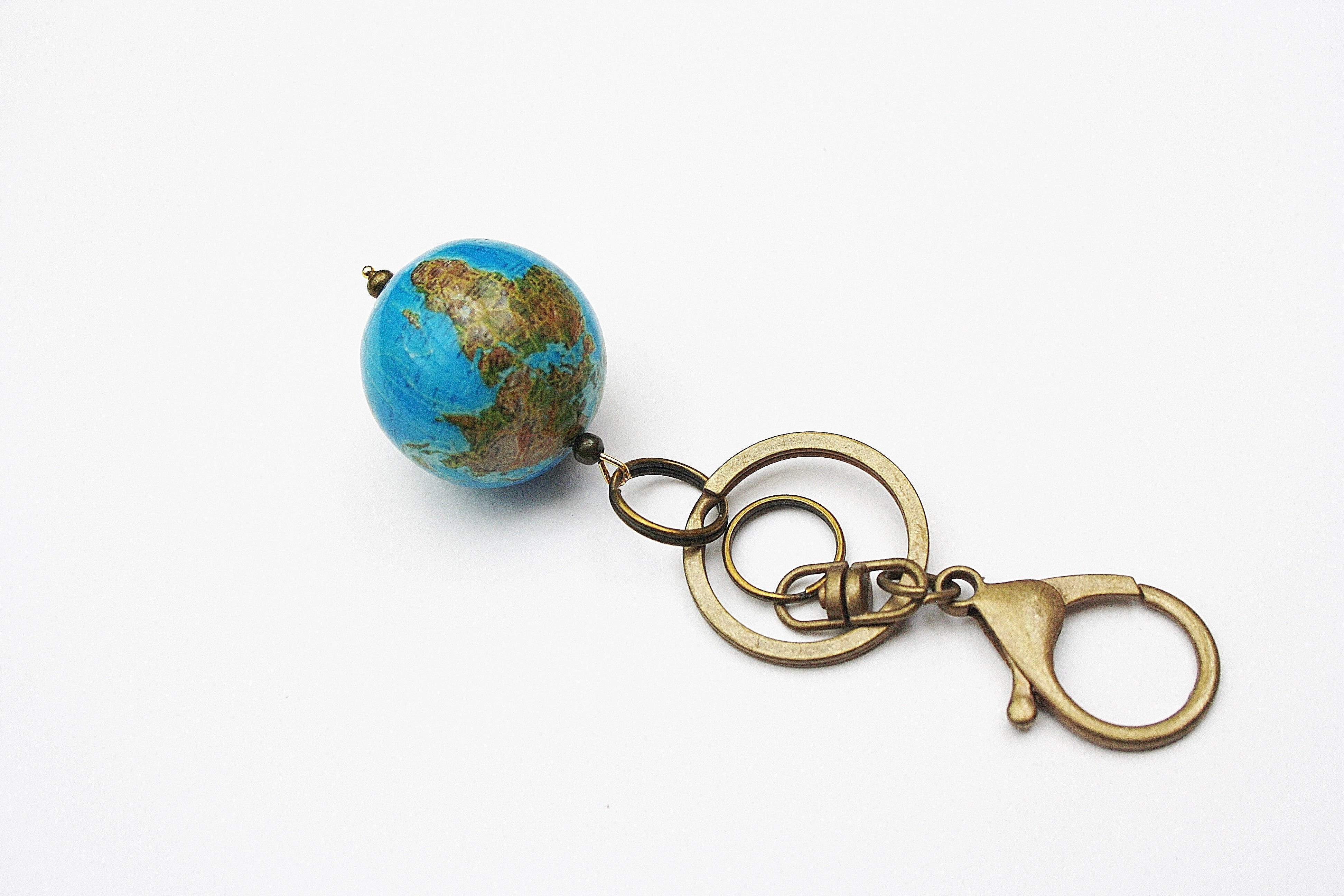 Globus Halskette oder Schlüsselanhänger