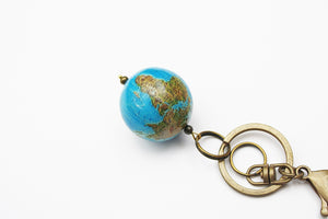 Globus Halskette oder Schlüsselanhänger