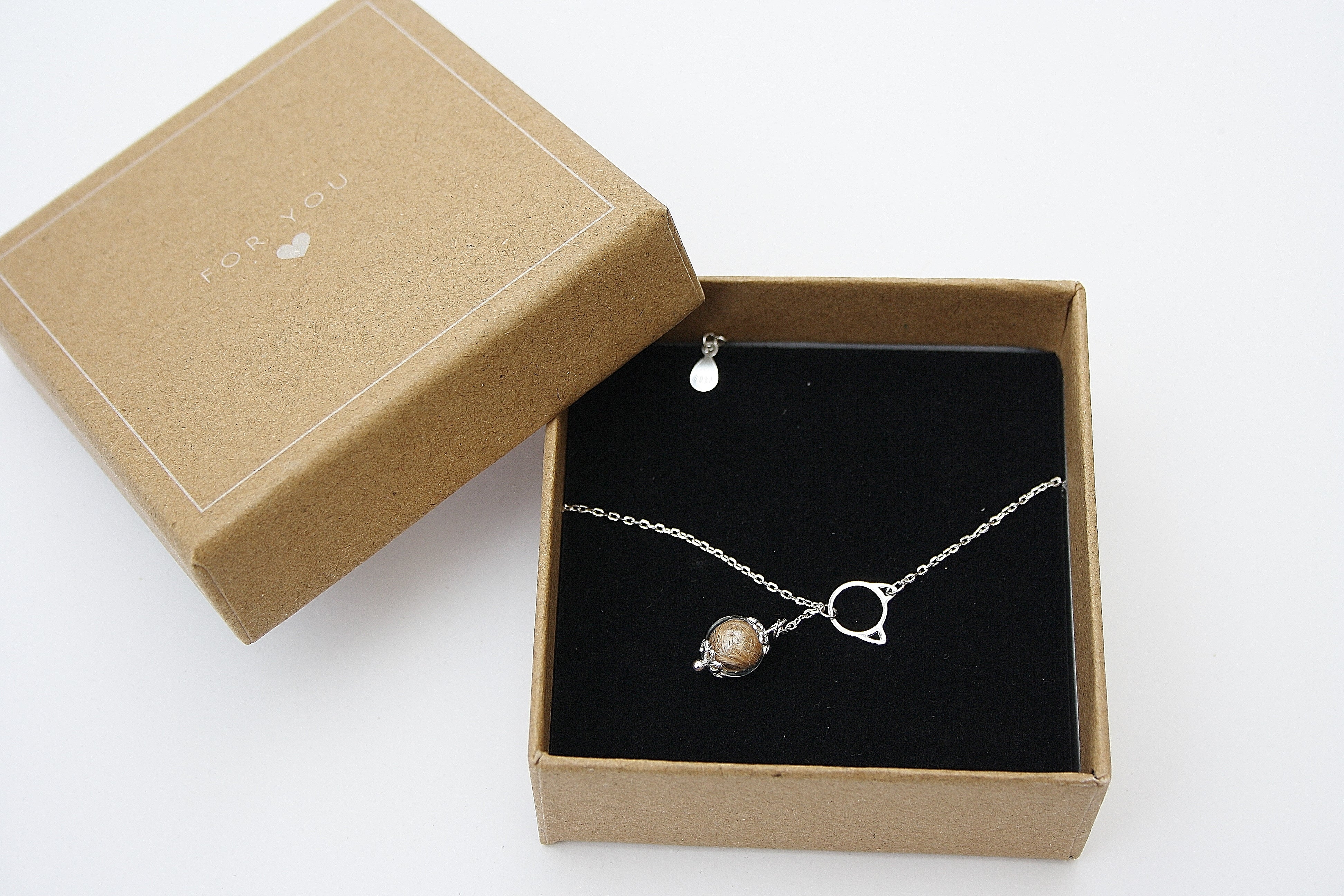 Katzenhaar Armband Silber 925